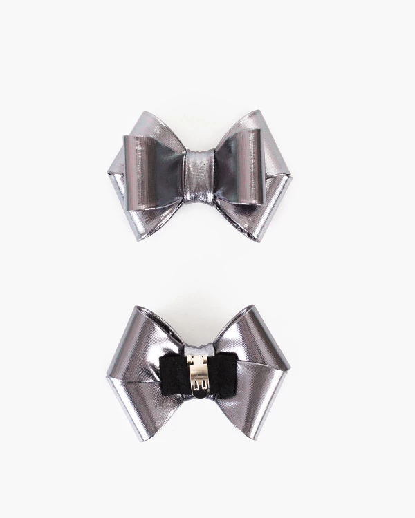 Srebrne kokardy do butów 4