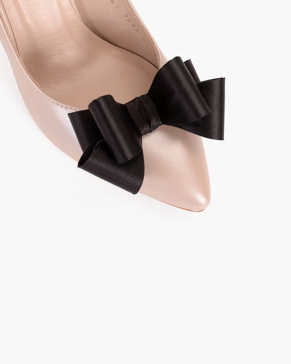 Czarne kokardki do butów 3