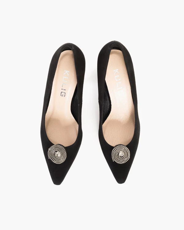 Srebrne broszki do butów 3