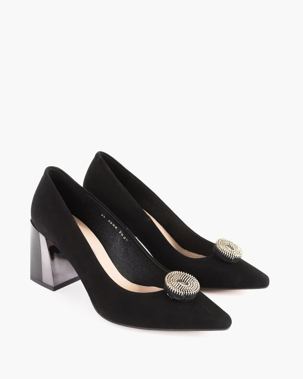 Srebrne broszki do butów 2