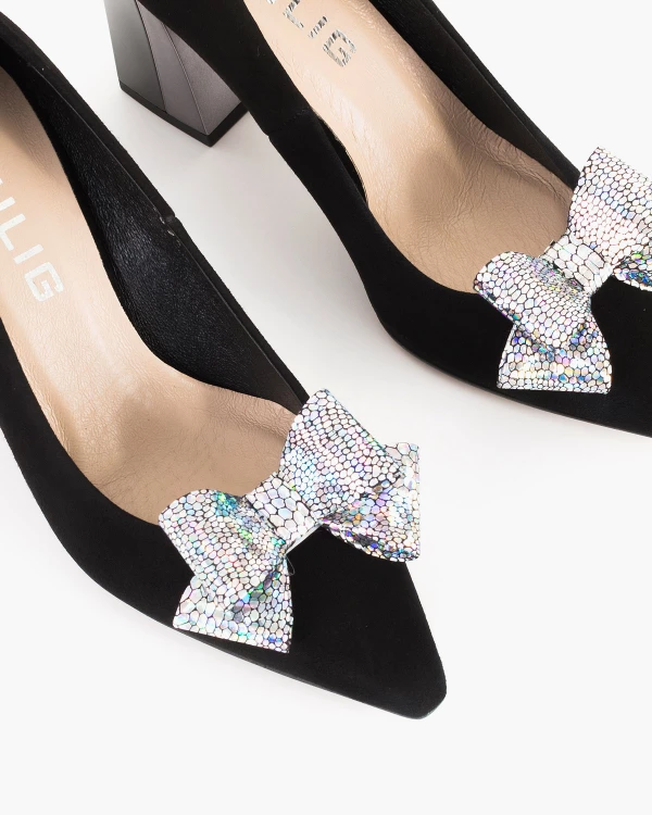 Holograficzne kokardki do butów