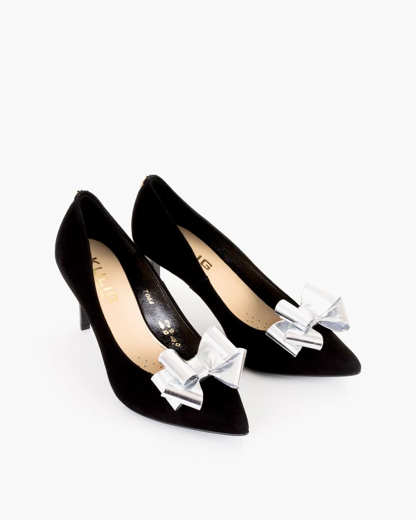 Srebrne kokardy do butów 2