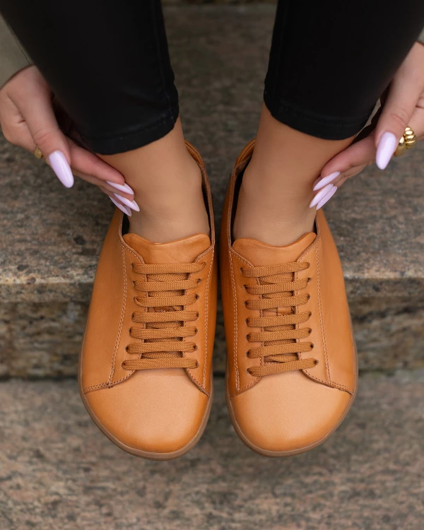 Rude półbuty damskie barefoot ze skóry licowej 3